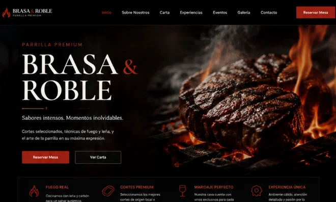 Brasa Y Roble Telefono Portada