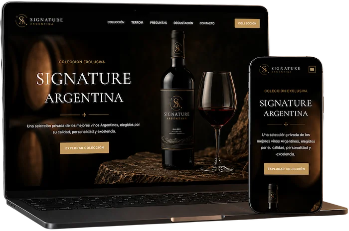 Signature Argentina Diseno Web Movil